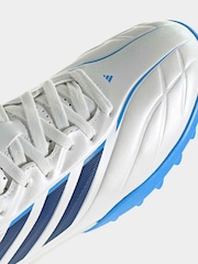 adidas Yellow Copa Pure IV Club Kids Turf Football Boots - Image 9 of 9
