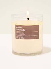 Bath & Body Works Coffee and Whiskey Single Wick Candle 227g - Image 1 of 2