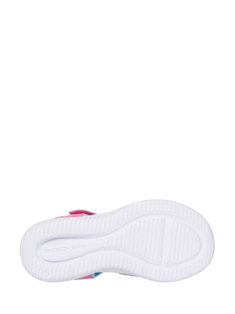 Skechers Pink Jumpsters Tie Dye Bffs Sandals - Image 4 of 4 Skechers Pink Jumpsters Tie Dye Bffs Sandals - Image 4 of 4