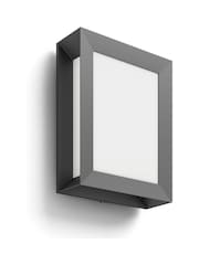 Philips Black LED Karp Outdoor Wall Lantern - Image 3 of 4