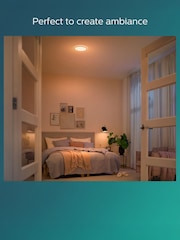 Philips White LED Superslim 18W 27K Ceiling Light - Image 2 of 6