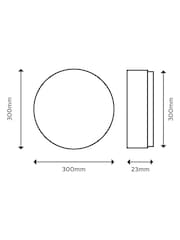 Philips White LED Superslim 18W 27K Ceiling Light - Image 6 of 6