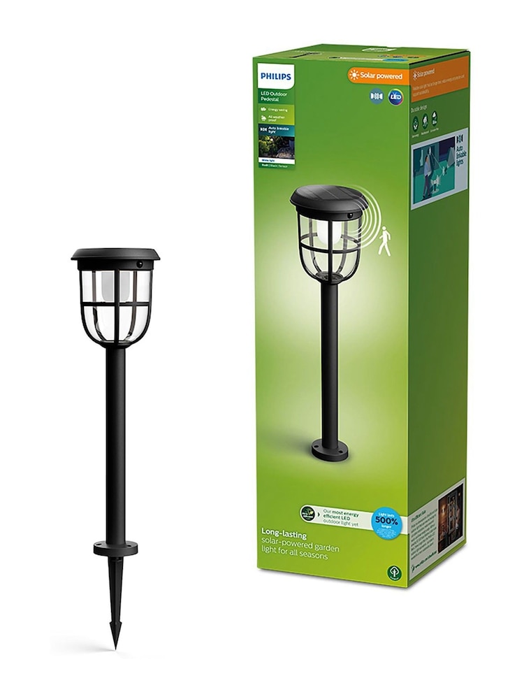 Philips Black LED Radii UE Solar Spike Light - Image 2 of 6 Philips Black LED Radii UE Solar Spike Light - Image 2 of 6