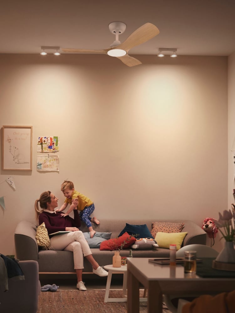 Philips Wood LED Olas 42' Ceiling Fan Light - Image 2 of 6