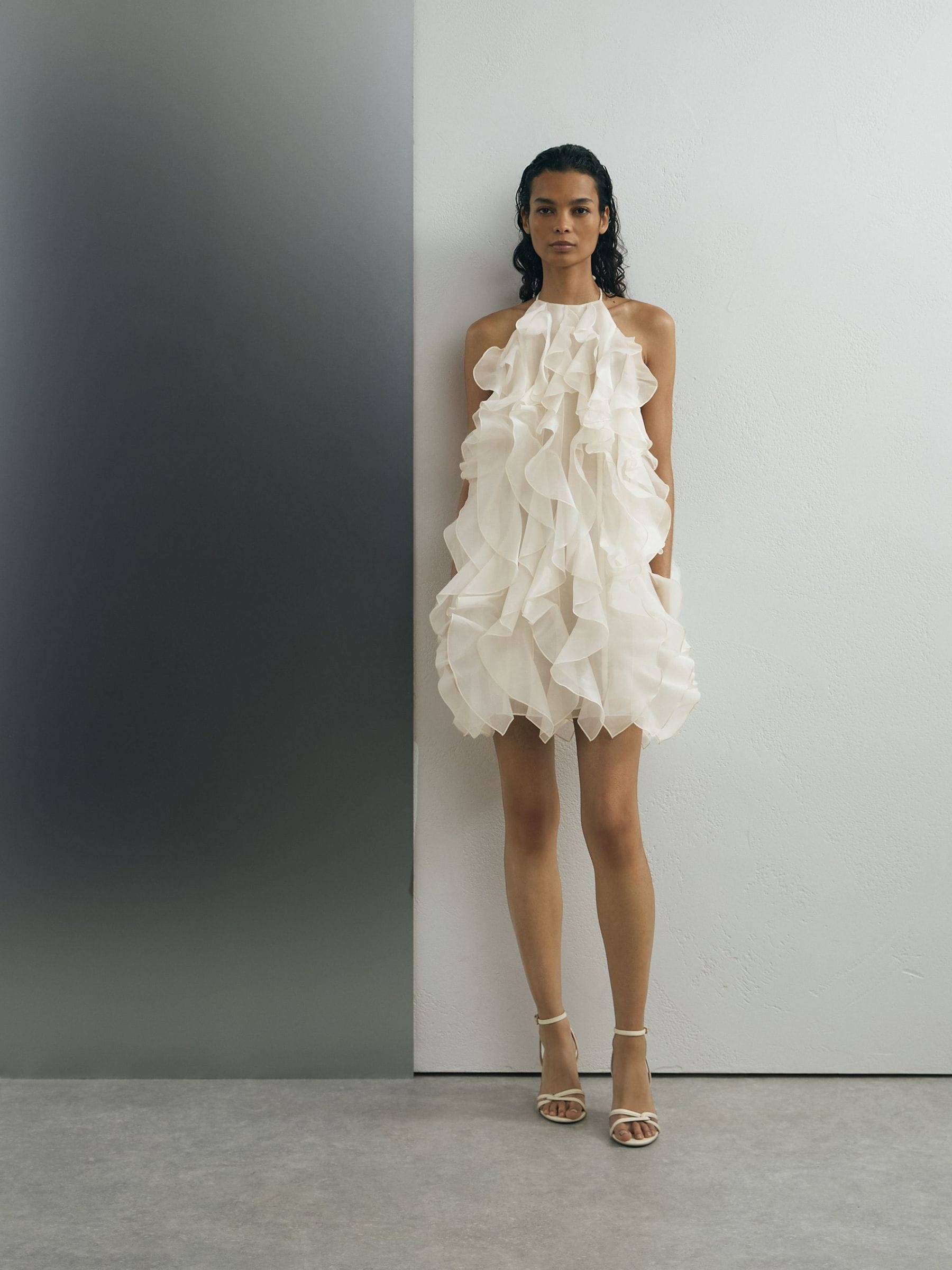 silk ruffle dress Elizabeth Tiered Maxi Shop American Threads Women's Trendy Online Boutique Dusty Rose / M Cirrus isnt just any ruffle wedding dress Silk and lam ruffle dress
