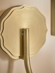Laura Ashley Brass Willowbrook Wall Light - Image 4 of 6