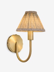 Laura Ashley Brass Willowbrook Wall Light - Image 5 of 6