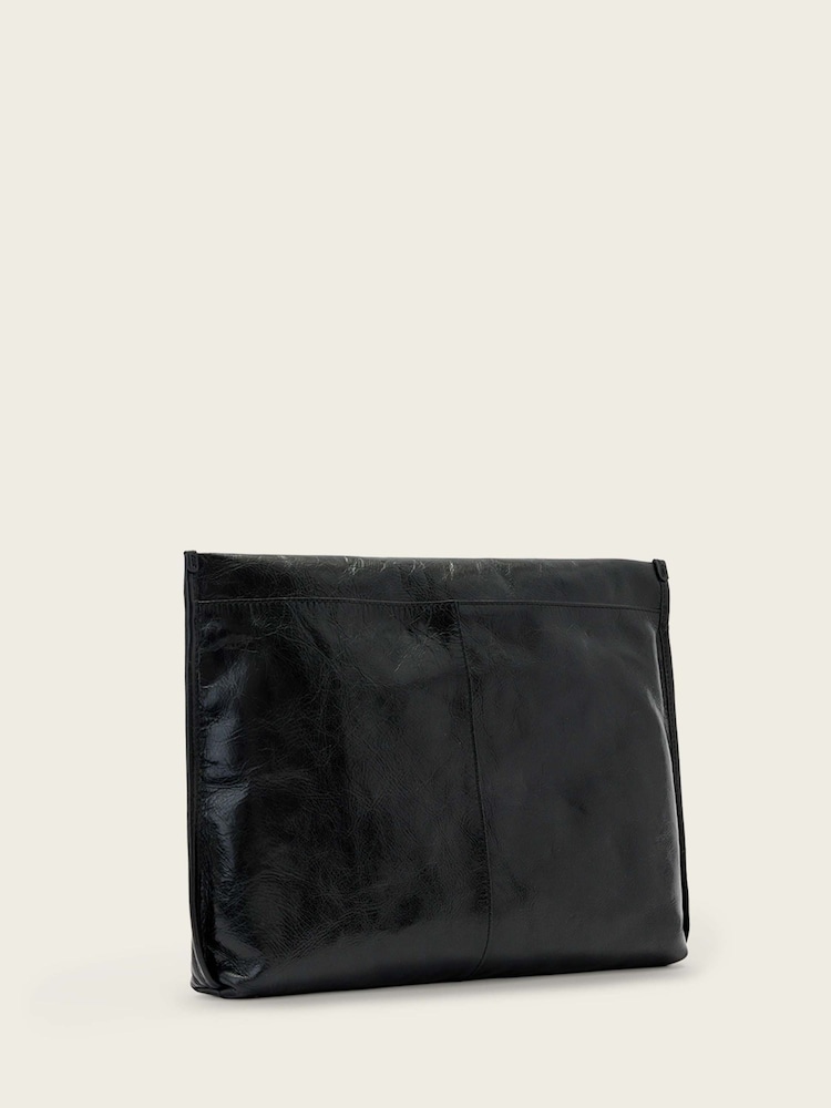 AllSaints Black Jean Rey Pouch - Image 2 of 6