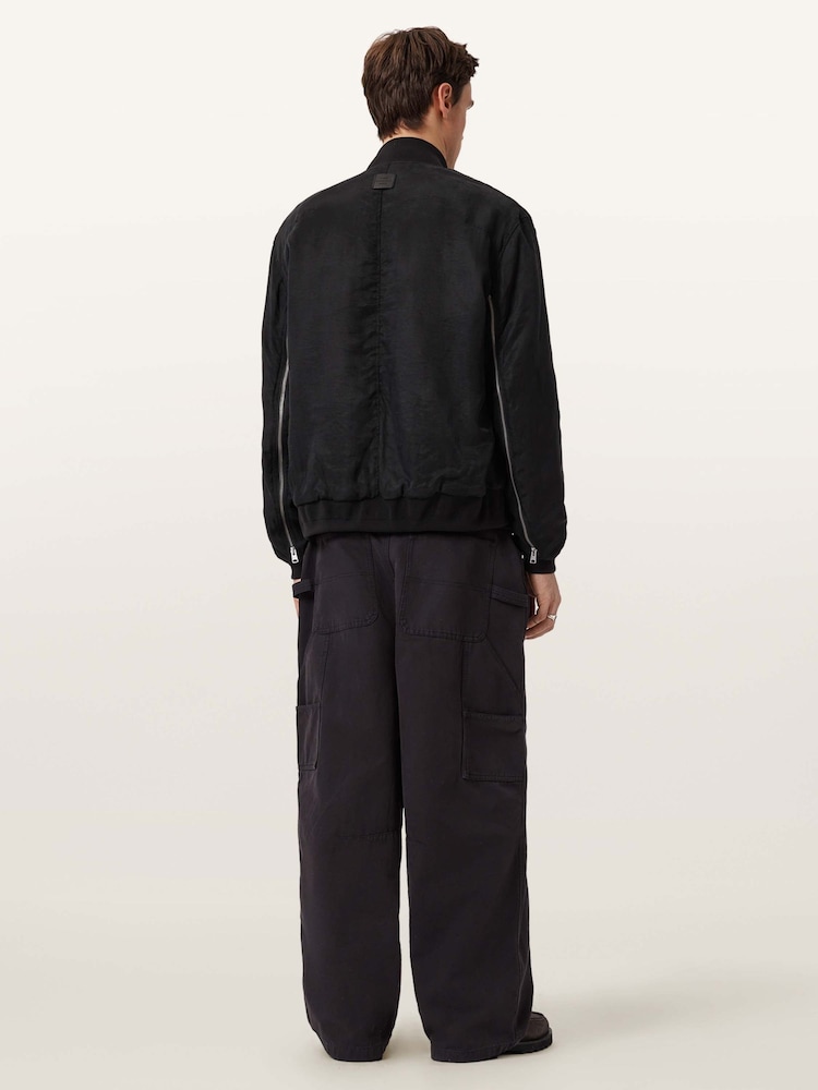 AllSaints Black Jackson Trousers - Image 2 of 7