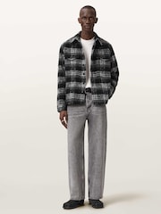 AllSaints Black Kory Long Sleeve Shirt - Image 5 of 7