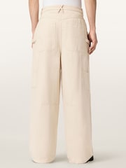AllSaints White Jackson Trousers - Image 2 of 8