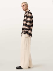 AllSaints White Jackson Trousers - Image 3 of 8