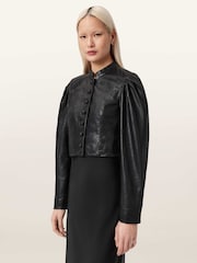 AllSaints Black Sadie Jacket - Image 2 of 9