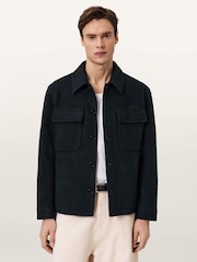 Niebieski - AllSaints Cayson Jacket - Obraz 1 z 7