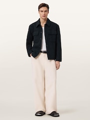 Niebieski - AllSaints Cayson Jacket - Obraz 3 z 7