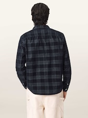 AllSaints Black Rockley Long Sleeve Shirt - Image 3 of 6