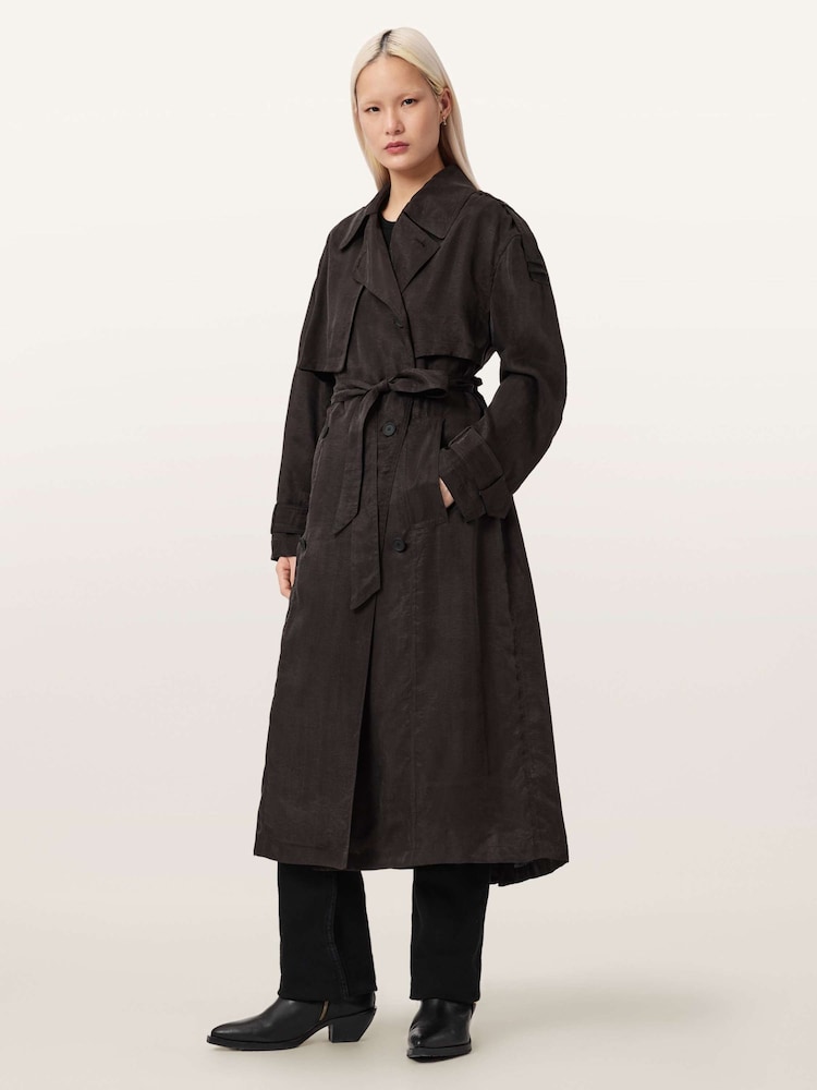AllSaints Linnie Trenchcoat - Bild 1 von 6