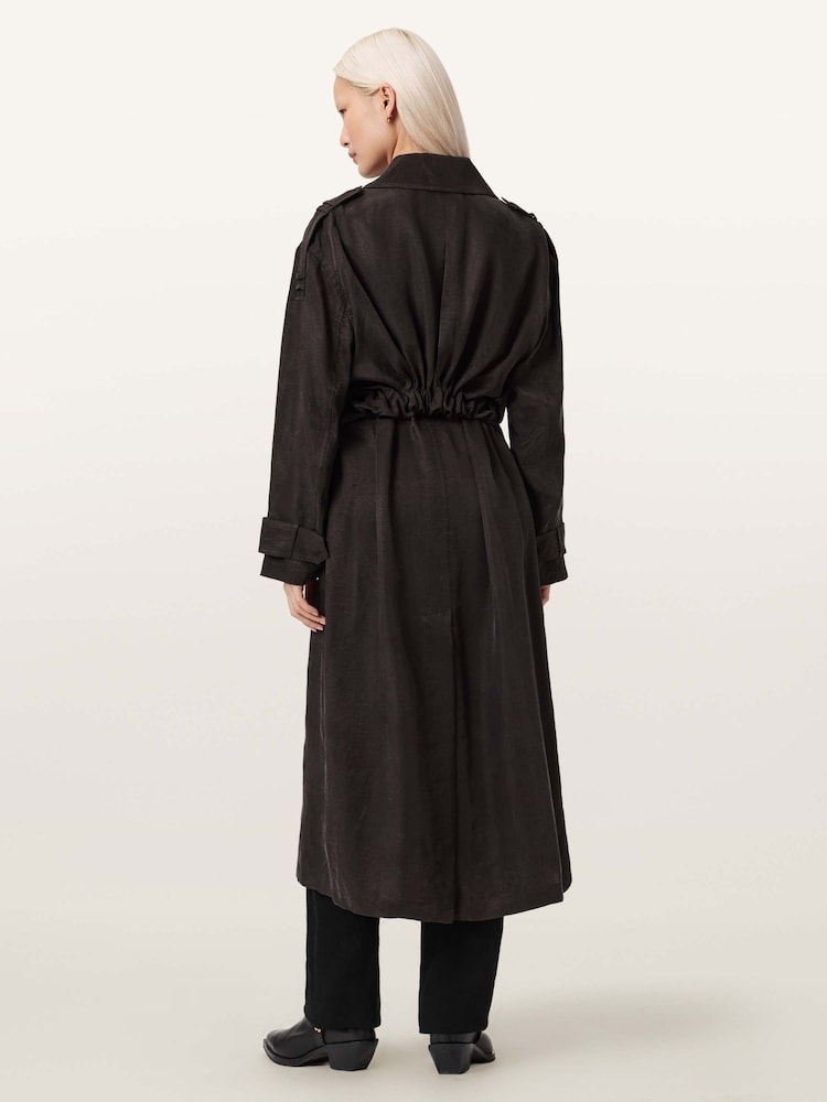 AllSaints Linnie Trenchcoat - Bild 2 von 6