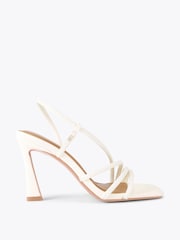 KG Kurt Geiger White Sweetie Pearl Sandals - Image 2 of 5
