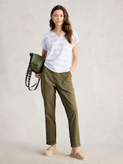 White Stuff White Nelly Embroidered T-Shirt - Image 3 of 6