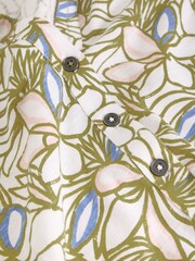 White Stuff Light Green Annie Short Sleeve Jersey Shirt - Image 2 of 2