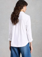 White Stuff Annie Double Cloth Shirt - Imaginea 2 din 6