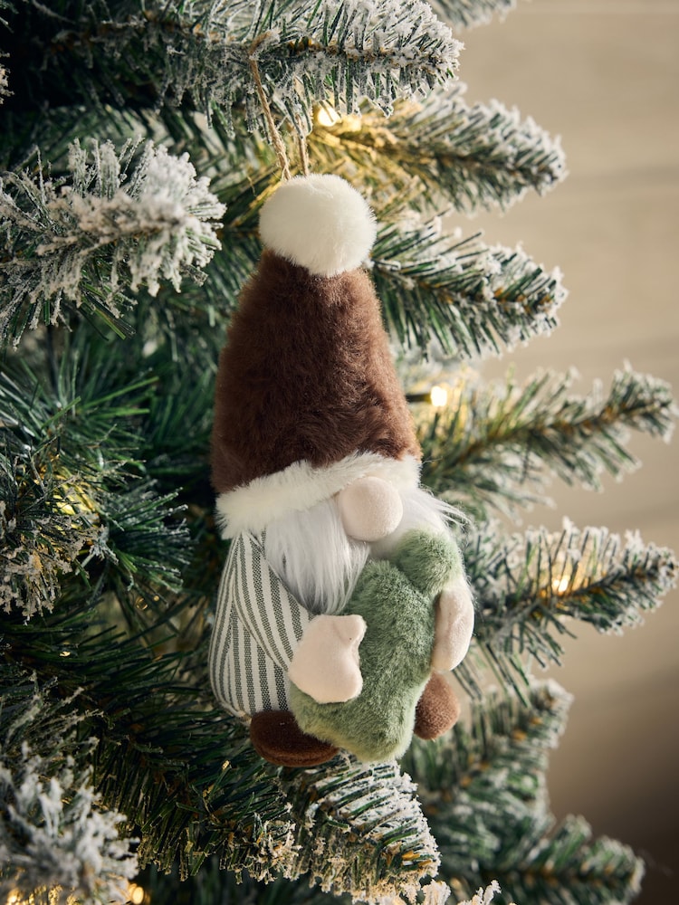 Green Gonk Plush Christmas Bauble - Image 1 of 3 Green Gonk Plush Christmas Bauble - Image 1 of 3