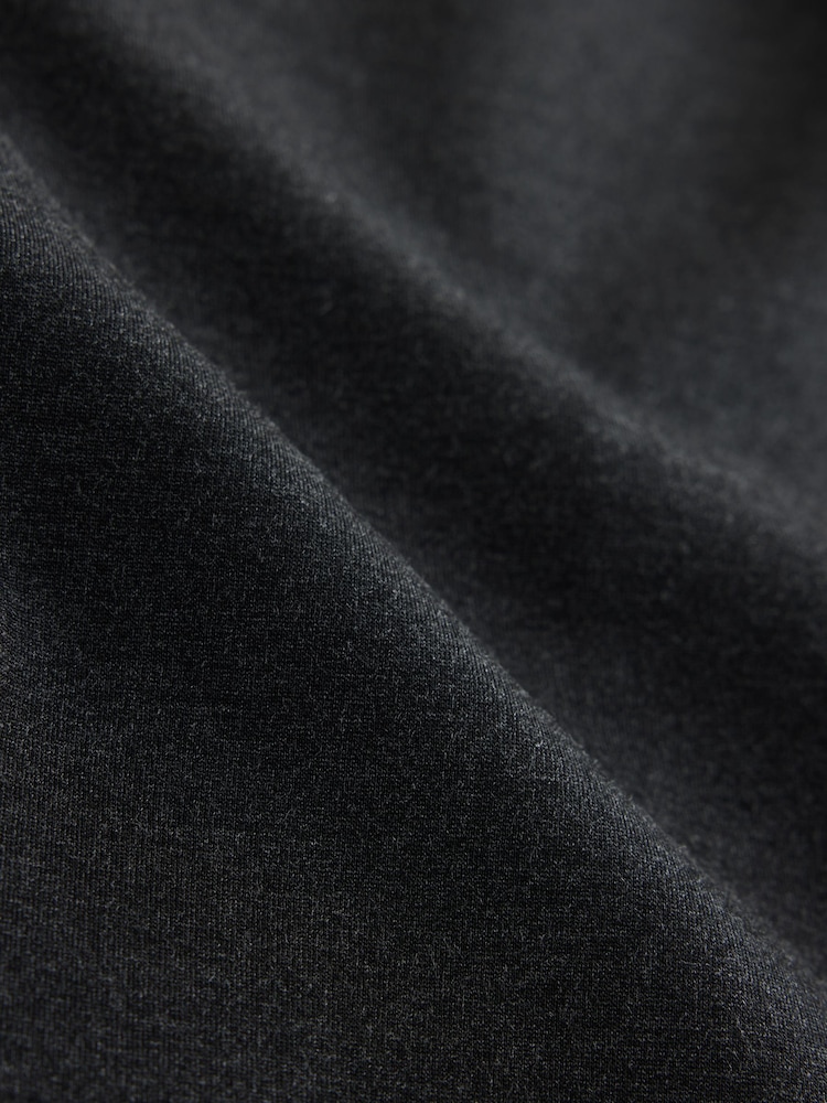 Grey N. Premium Heavyweight Ponte Barrel Leg Trousers - Image 8 of 8