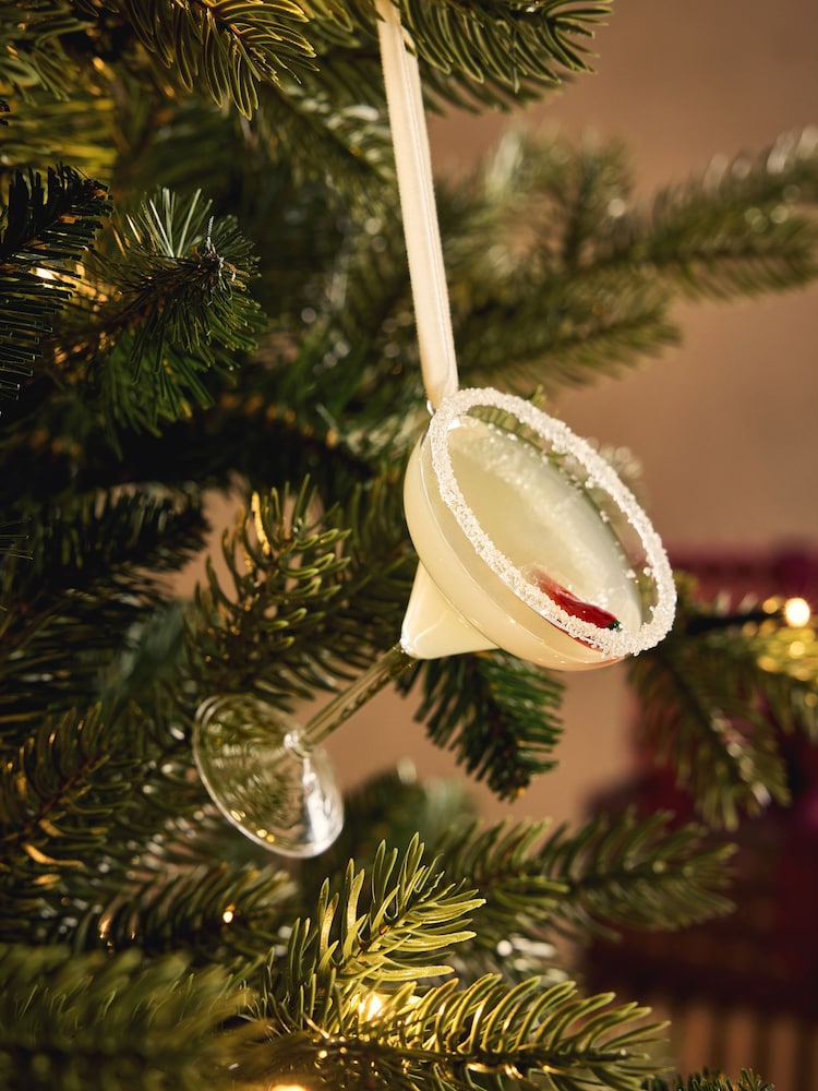 Spicy Margarita Glass Cocktail Bauble - Image 1 of 4