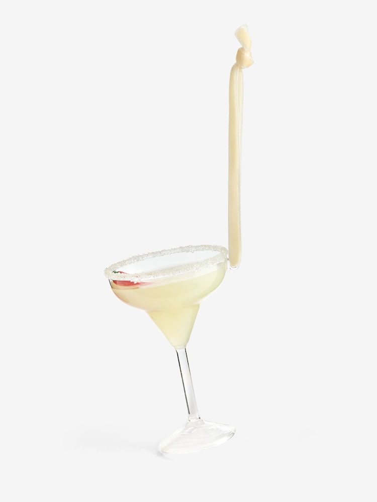 Spicy Margarita Glass Cocktail Bauble - Image 2 of 4