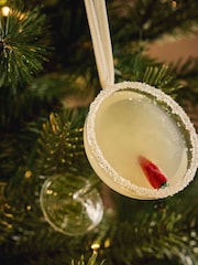 Spicy Margarita Glass Cocktail Bauble - Image 3 of 4