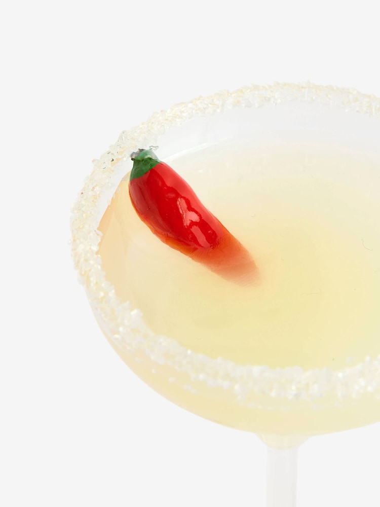 Spicy Margarita Glass Cocktail Bauble - Image 4 of 4