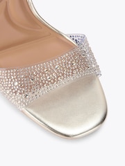 Carvela Gold Positano Vinyl Sandals - Image 3 of 4