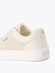 Carvela Cream Sardinia Trainers - Image 4 of 4