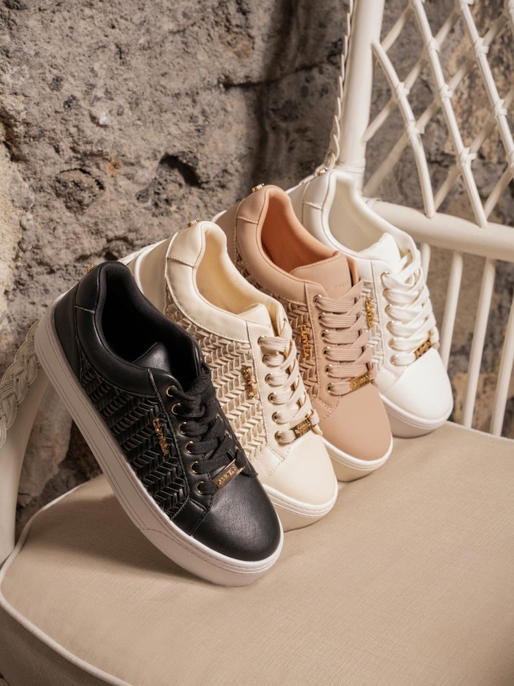 Carvela Cream Sardinia Trainers - Image 6 of 6