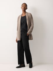 Jigsaw Black Turner Belted Horseshoe Jeans - Image 5 of 6