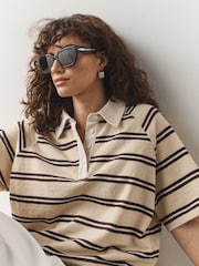 Black Square Sunglasses - Image 2 of 6