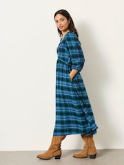 FatFace Check Midi Dress - Imagen 4 de 6