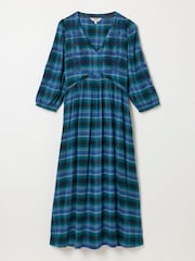FatFace Check Midi Dress - Imagen 6 de 6