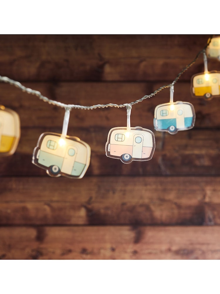 Lights4fun 12 Retro Campervan Fairy Light - Image 1 of 2