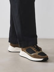 棕色 - Chunky Runner Trainers - 圖片 1，共 7