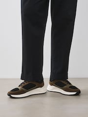 棕色 - Chunky Runner Trainers - 圖片 2，共 7