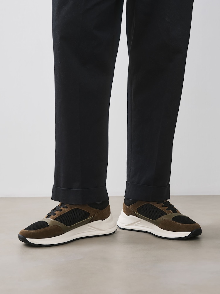 棕色 - Chunky Runner Trainers - 圖片 2，共 7