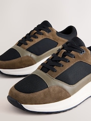 棕色 - Chunky Runner Trainers - 圖片 5，共 7