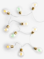Multicoloured Neon Christmas Bulb Line Lights - Image 3 of 3