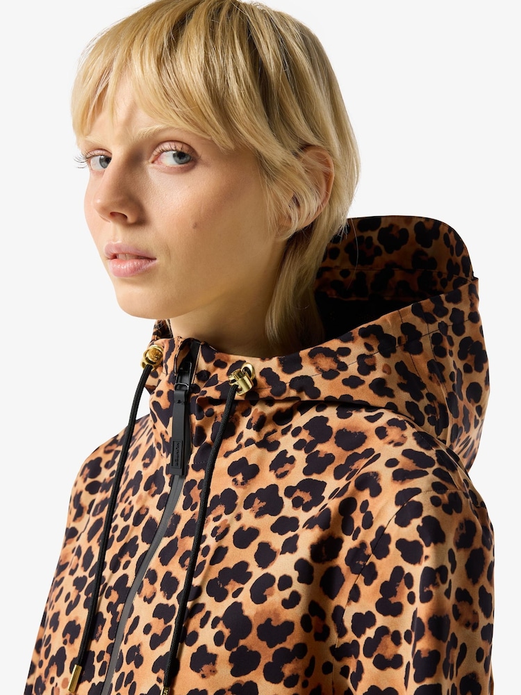 Hunter Brown Hunter Original Waterproof Printed Jacket - Image 7 of 7