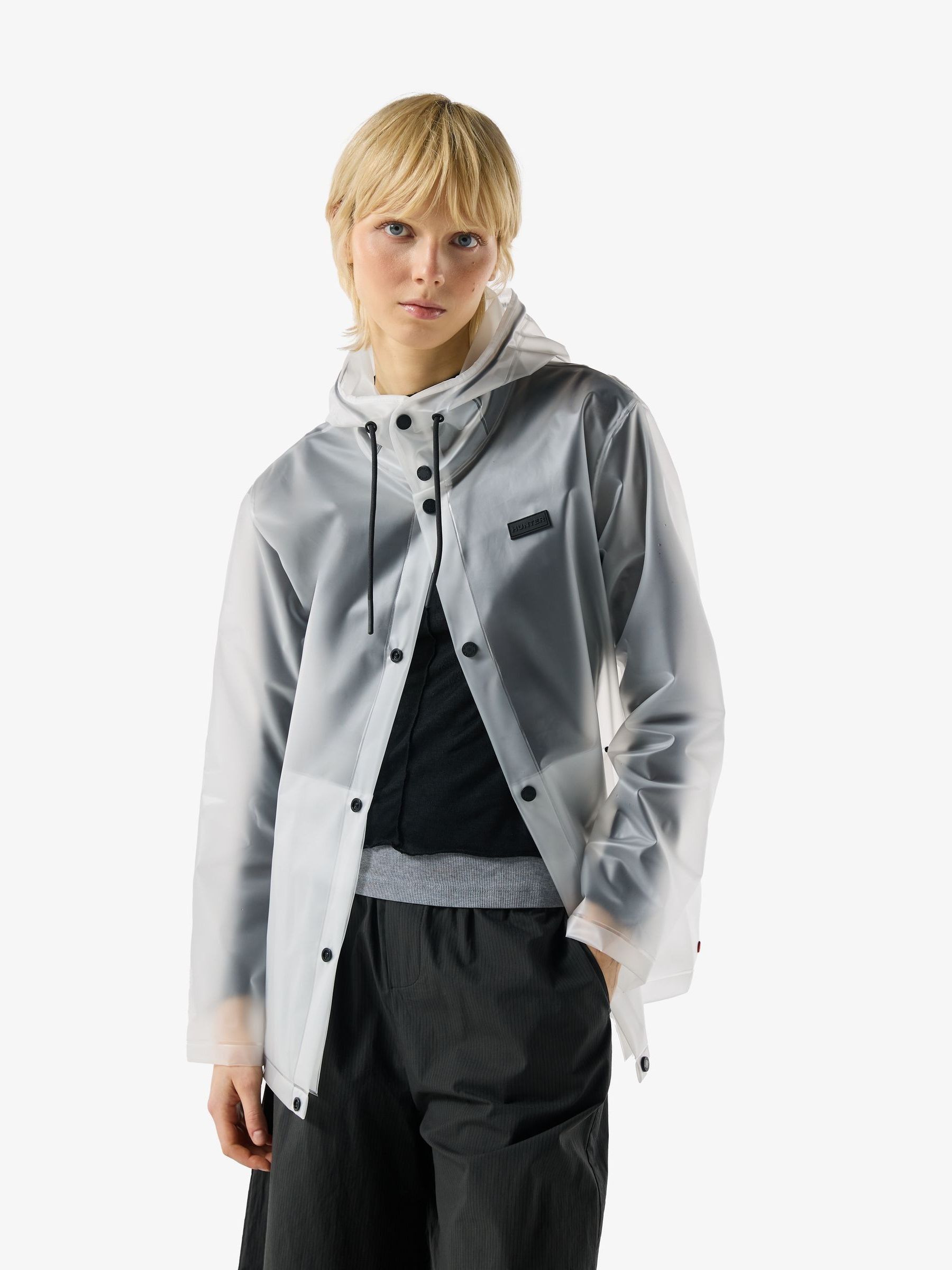 Buy Hunter Natural Pu Hooded Jacket from Next USA