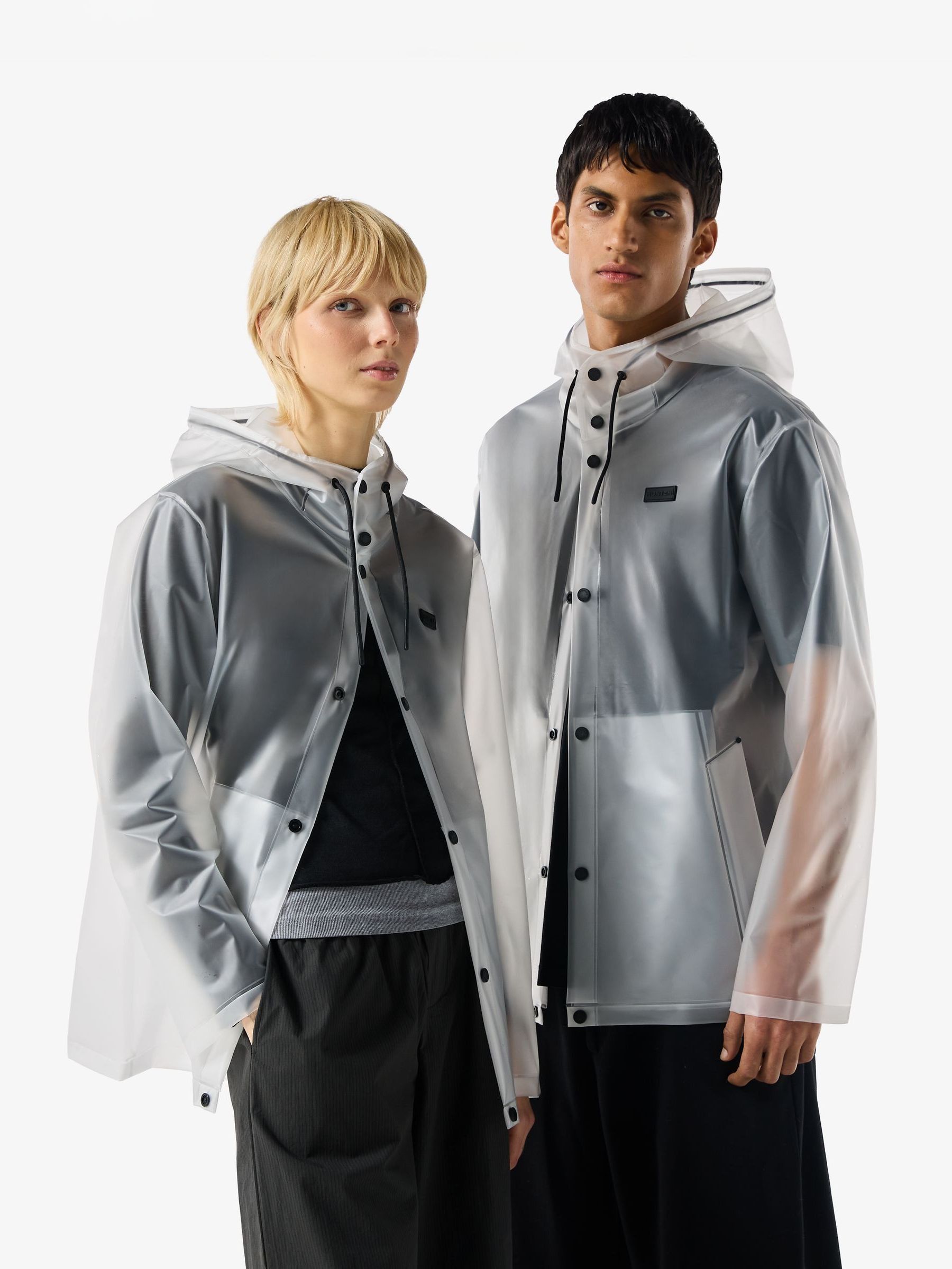 Buy Hunter Natural Pu Hooded Jacket from Next USA