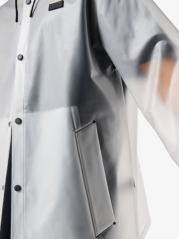 Hunter Natural Pu Hooded Jacket - Image 9 of 9