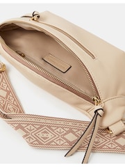 Accessorize Cream Sling Crossbody Bag - Image 2 of 2